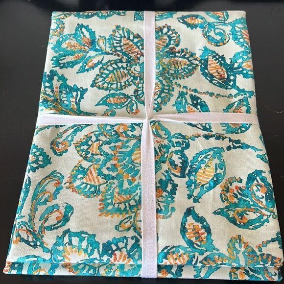 Williams Sonoma Tropical Palampore Tablecloth - Picture 4 of 7